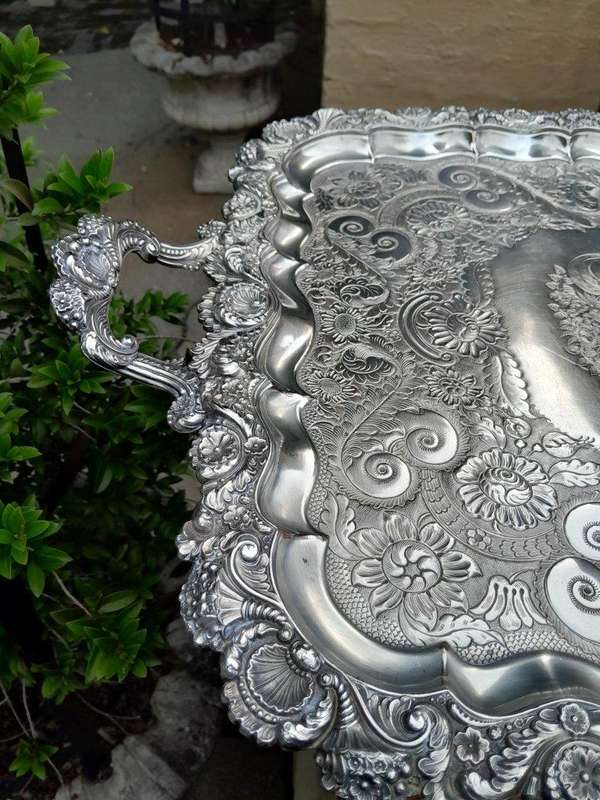 An Antique / Circa 1820s Regency Style Tray