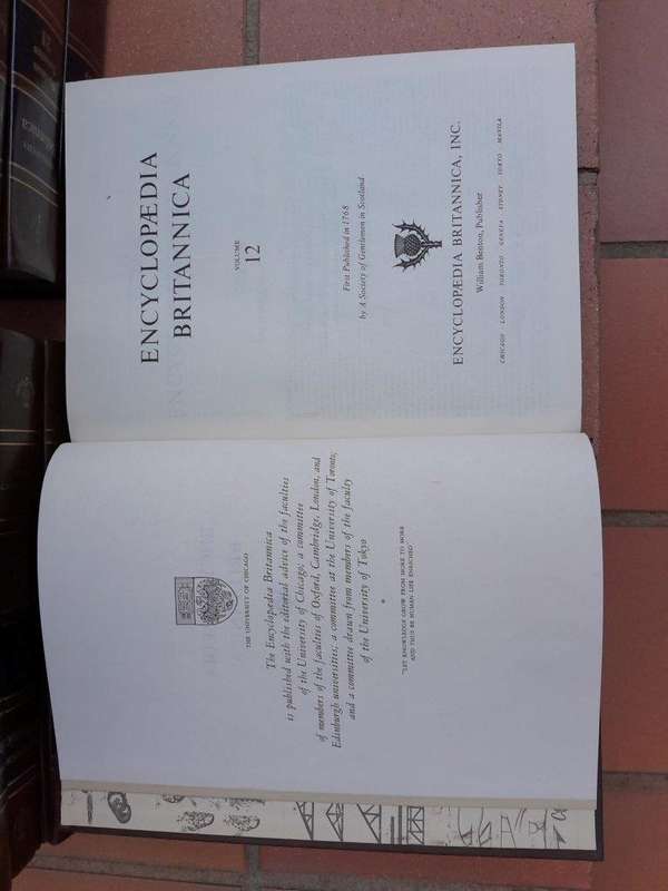 A 20TH Century Set of Enclopedia Brittanica Consisting of Twenty Six Books Including the Index an...