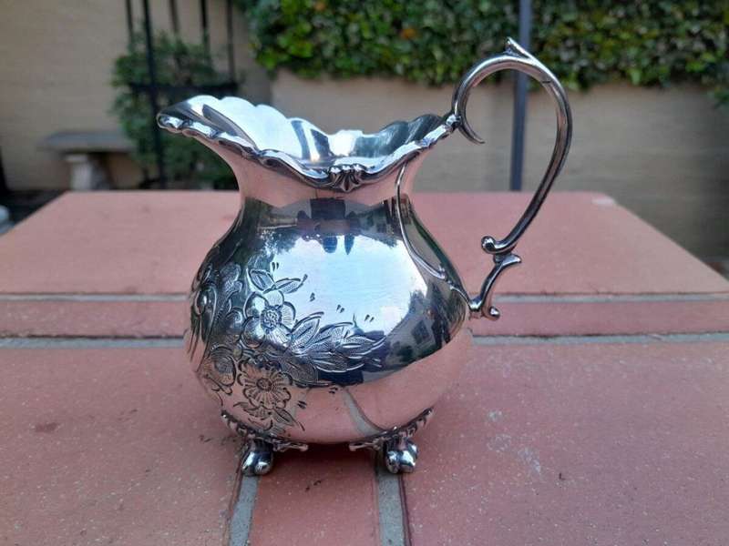 A 5 piece Set John Turton Hand Chased Tea & Coffee Set