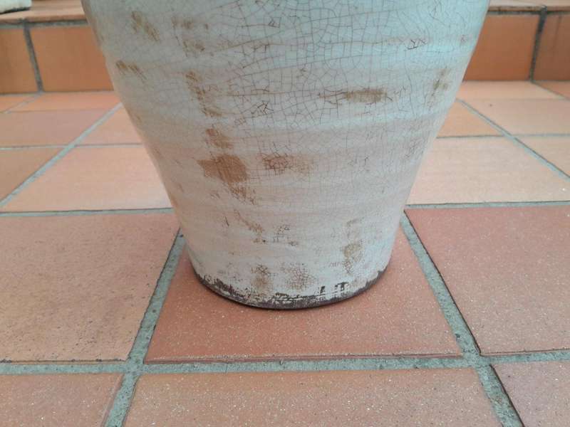 A Pair Of Large Ceramic Two Handled Urns