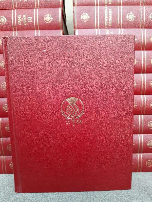 A 20th Century / Circa 1958 Printed In Great Britain Set Of Encyclopedia Britannica Consisting Of...