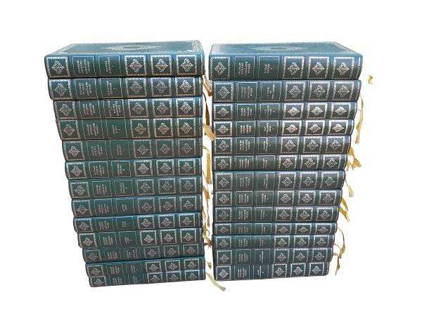 A 20th Century Set Of Twenty Six Charles Dickens Complete Works Books