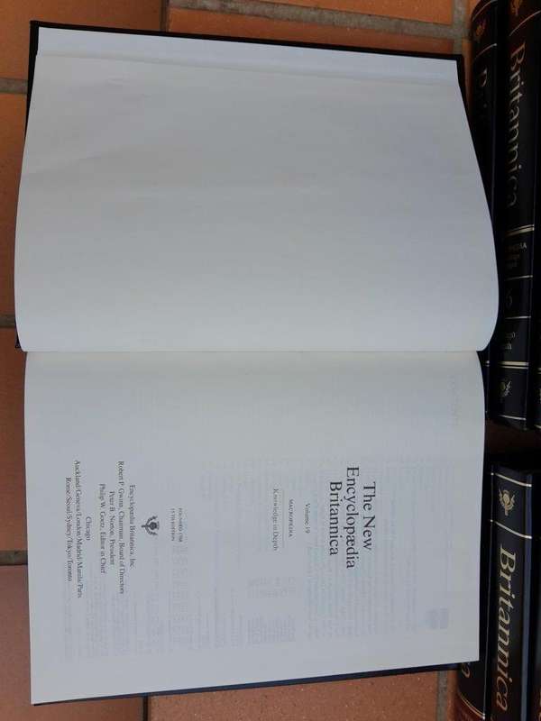 A 20th Century Set Of Thirty-Three Encyclopedia Brittanica Volumes  15th Edition