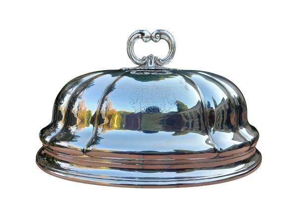 An Electroplate Food Dome