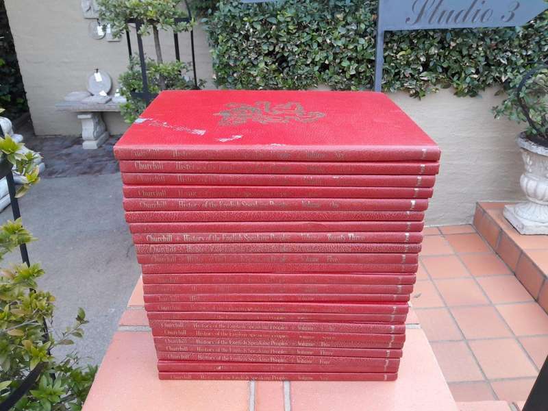 A 20th Century Circa 1970s Complete Set Of Twenty Three Volumes Of History Of The English Speak...