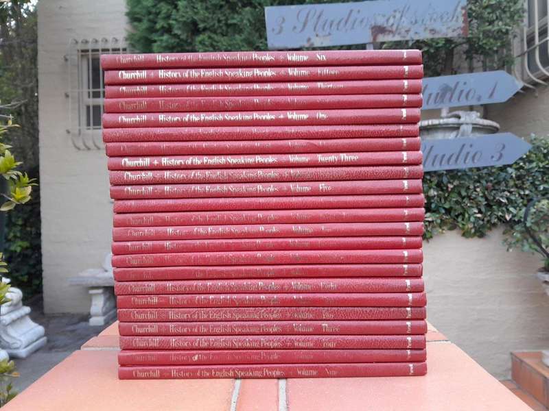 A 20th Century Circa 1970s Complete Set Of Twenty Three Volumes Of History Of The English Speak...