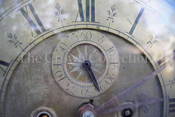 A Late 19th Century Oak Heavily Carved Ornate Longcase/Grandfather Clock