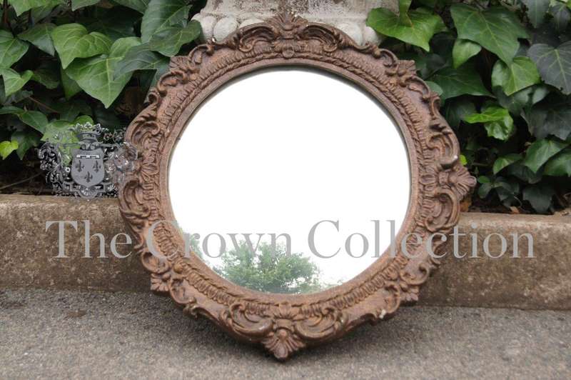 Early 20th Century Gilt Framed Convex Mirror
