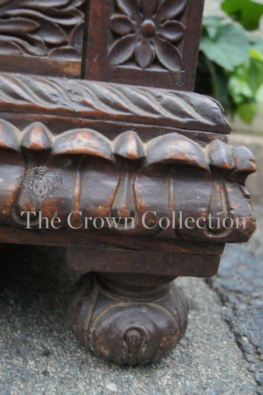 19th Century Rosewood Indo Portuguese Cabinet