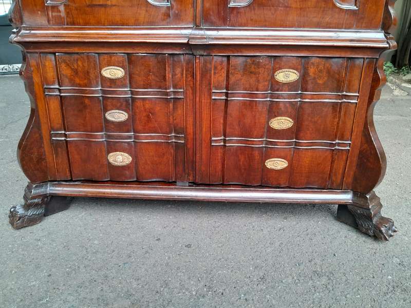 18th-century Dutch Walnut Armoire