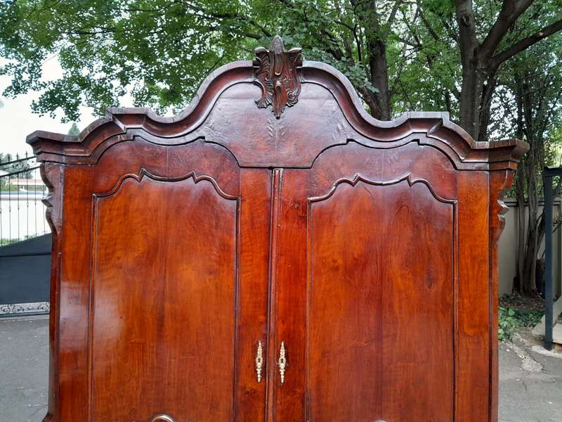 18th-century Dutch Walnut Armoire