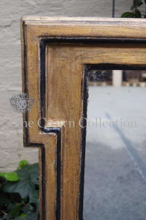 Rectangular Gilt Framed Mirror