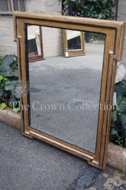 Rectangular Gilt Framed Mirror