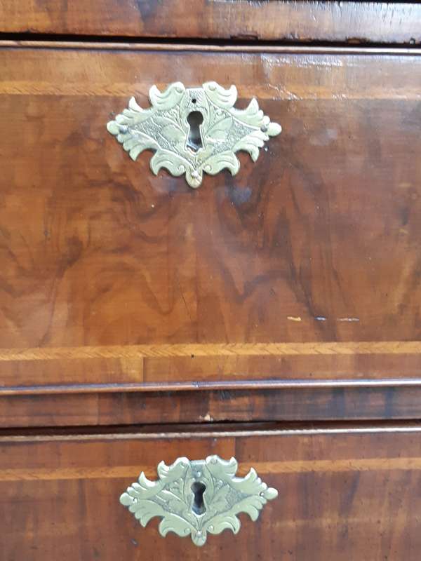 18th Century George I Period Walnut Chest on Stand, English circa 1720