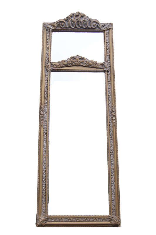 Light Gold Gilded Mirror