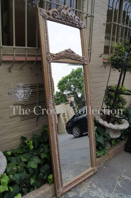 Light Gold Gilded Mirror