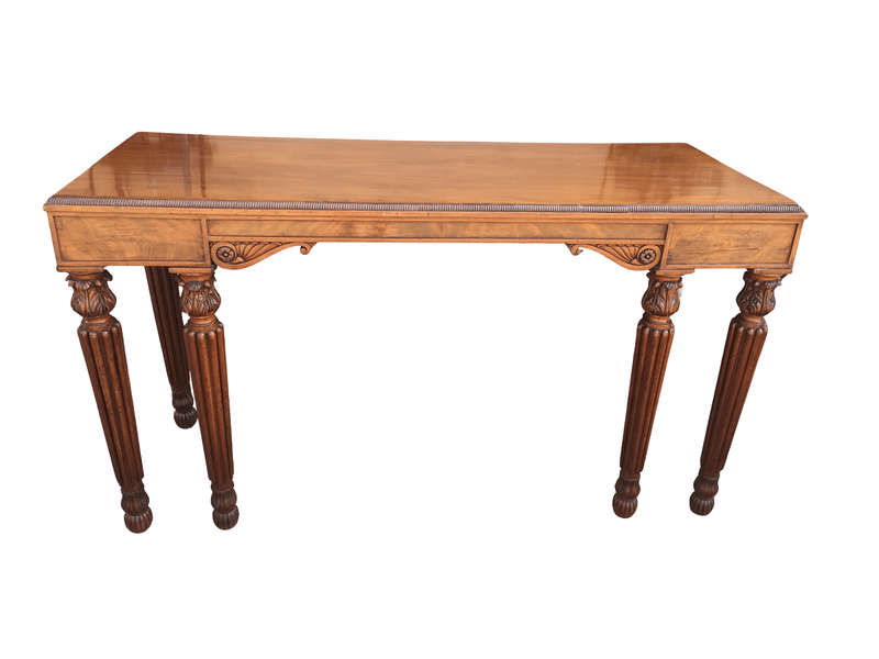 A Fine Early 19th Century Irish Regency Mahogany Service Table