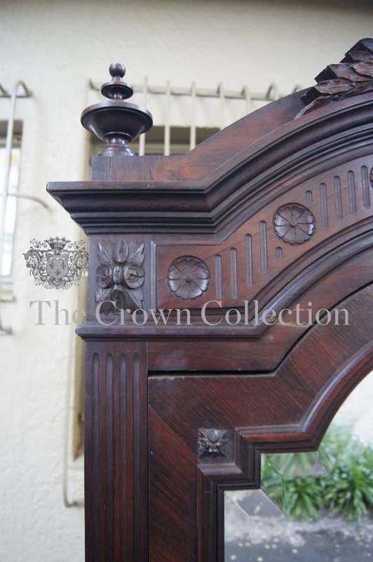 19th-Century French Carved Walnut Armoire