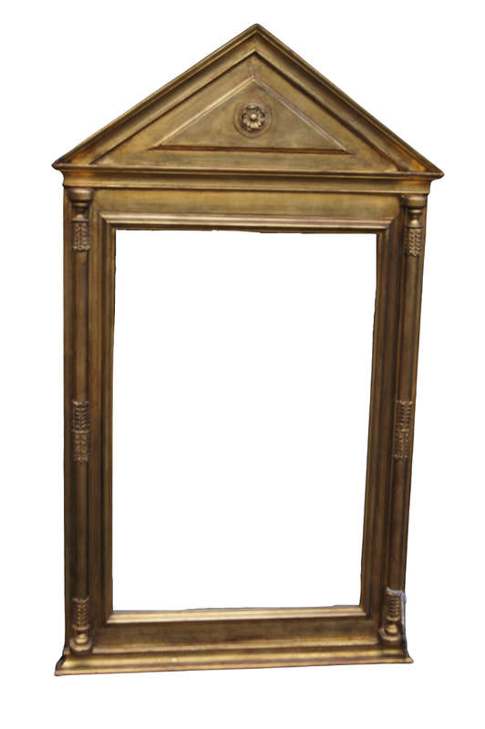 Bevelled Mirror in Ornate Gilt Frame