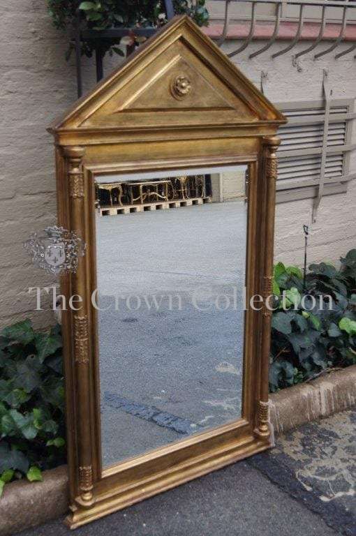 Bevelled Mirror in Ornate Gilt Frame