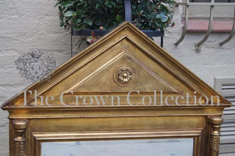 Bevelled Mirror in Ornate Gilt Frame