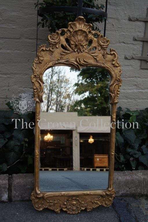 Ornate Gilt Mirror, circa 1920 - ND