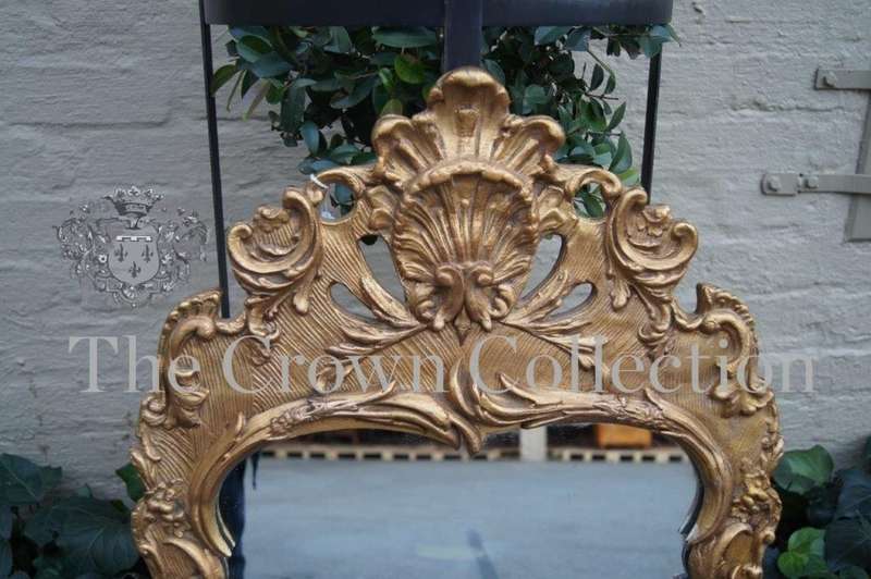Ornate Gilt Mirror, circa 1920 - ND