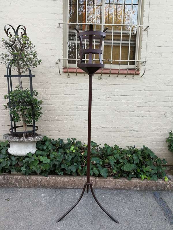 Wrought Iron Torch