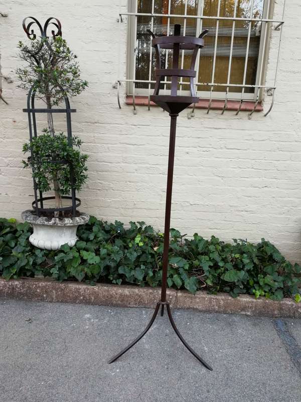 Wrought Iron Torch
