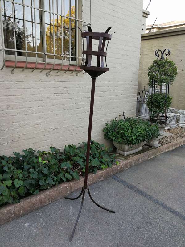 Wrought Iron Torch