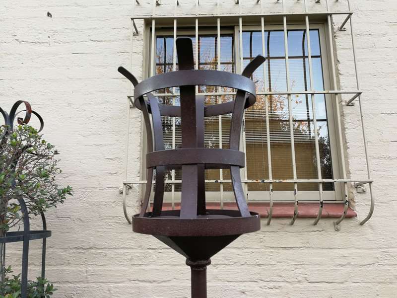 Wrought Iron Torch