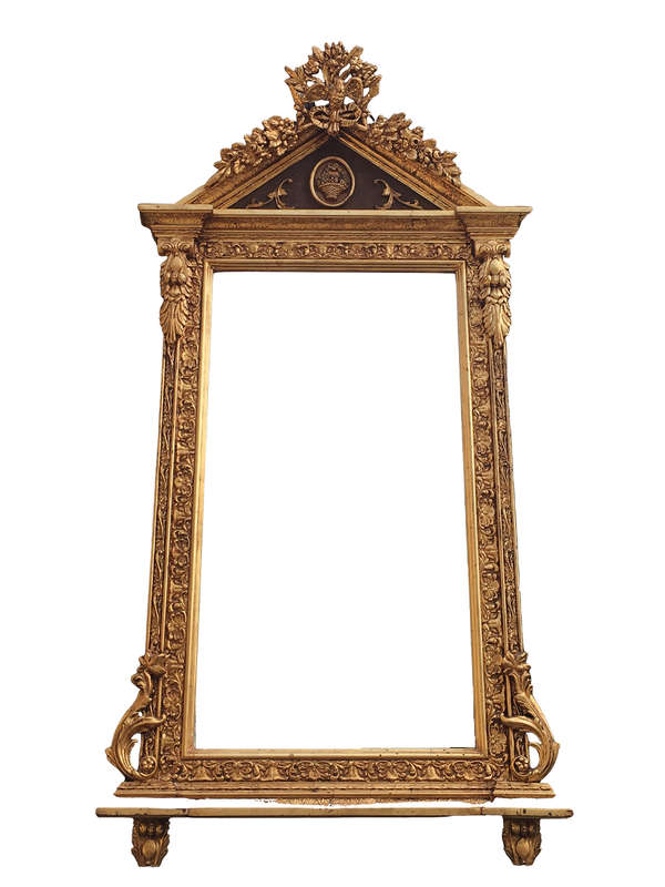 Ornate Gilded Mirror