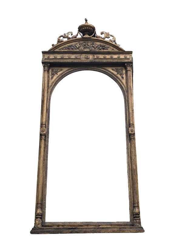Ornate Oversized Gilded Mirror