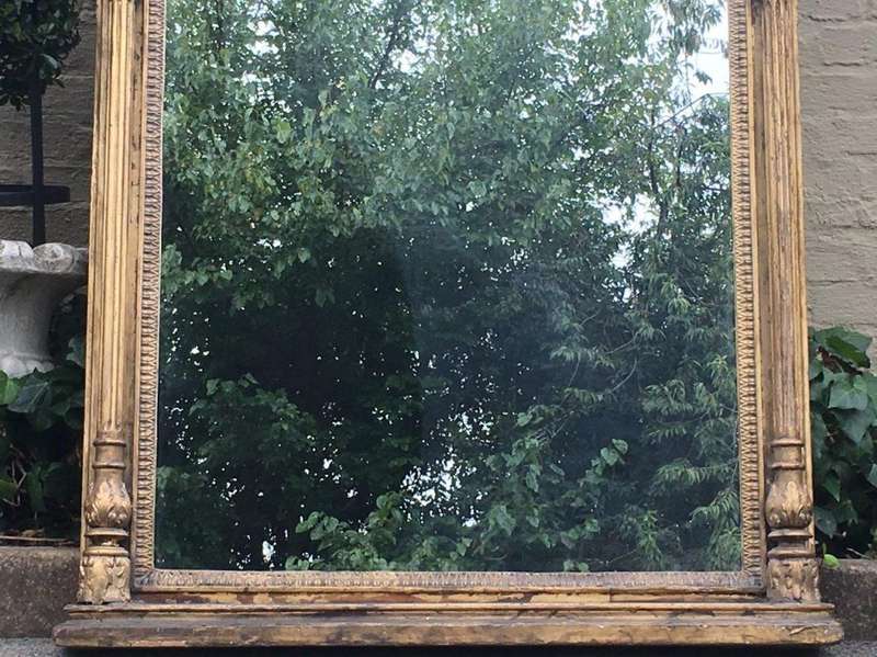 Ornate Oversized Gilded Mirror