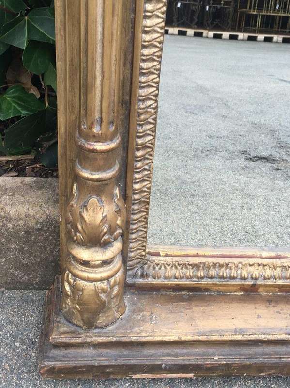 Ornate Oversized Gilded Mirror