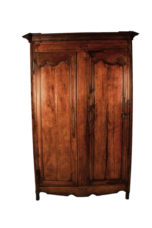 An Antique 19th Century French Walnut Armoire