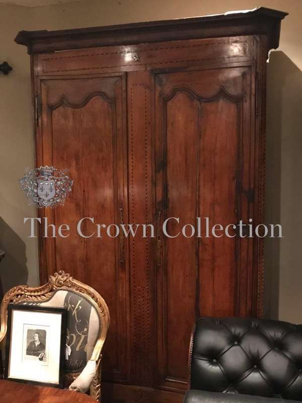An Antique 19th Century French Walnut Armoire