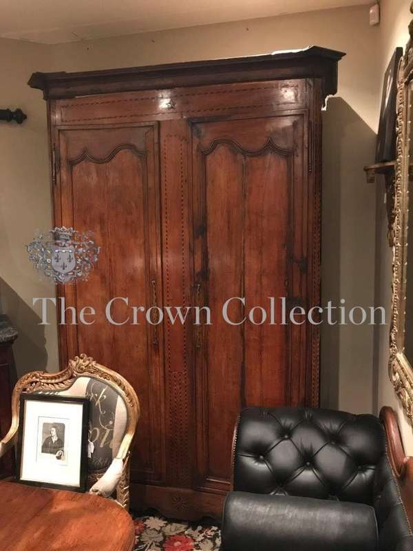 An Antique 19th Century French Walnut Armoire