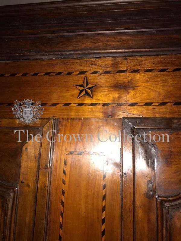 An Antique 19th Century French Walnut Armoire