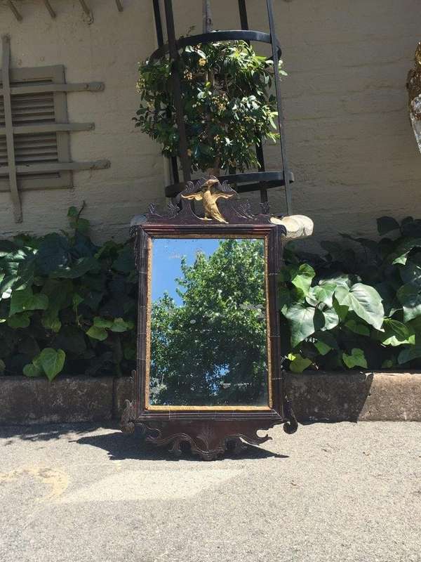 George II Gilt and Wood Mirror, circa 1760
