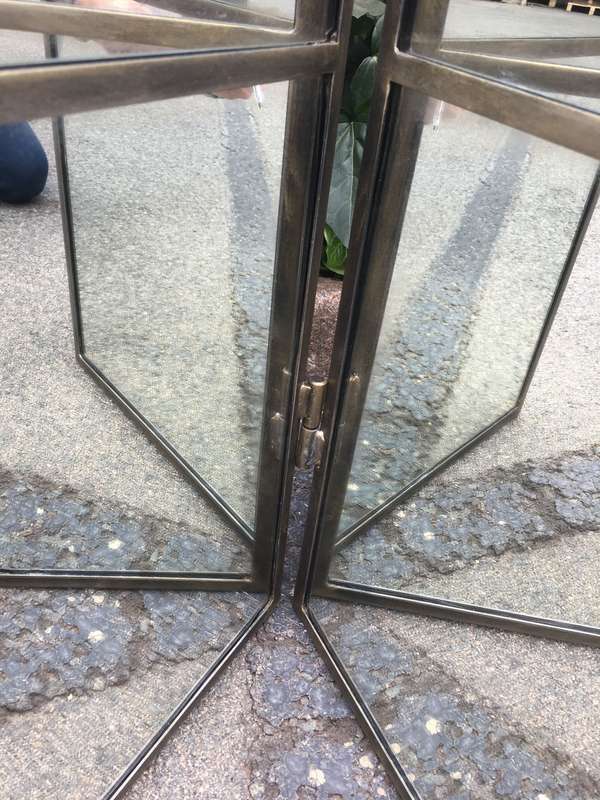 5 Panel Wrought Iron Screen