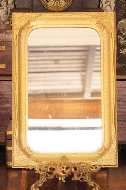 Gold Painted Vintage Mirror