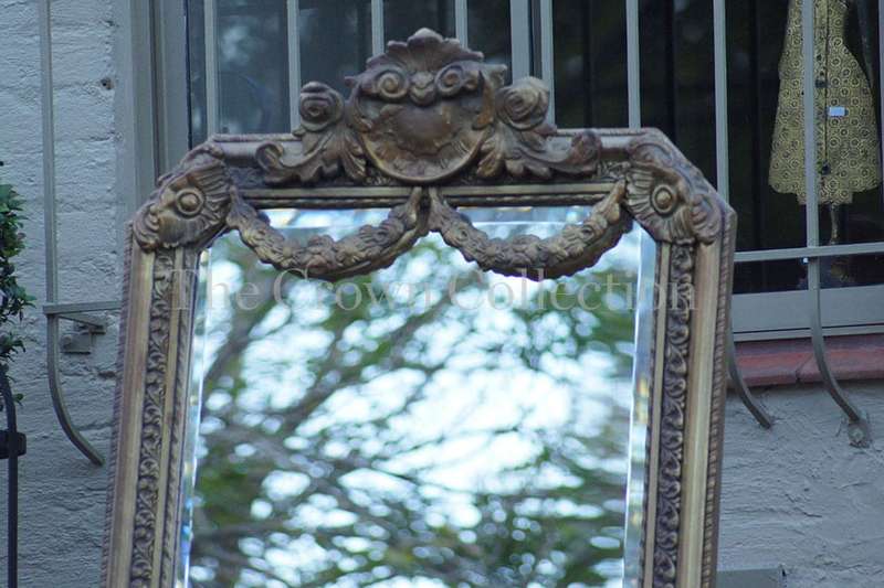 Gilded mirror