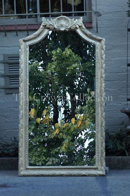 Dark gold gilded mirror