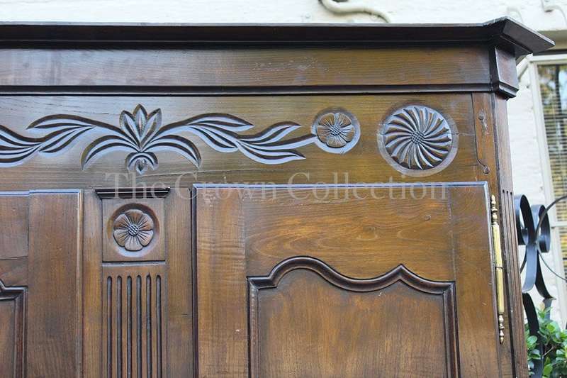 French Armoire late 18th /early 19th-century
