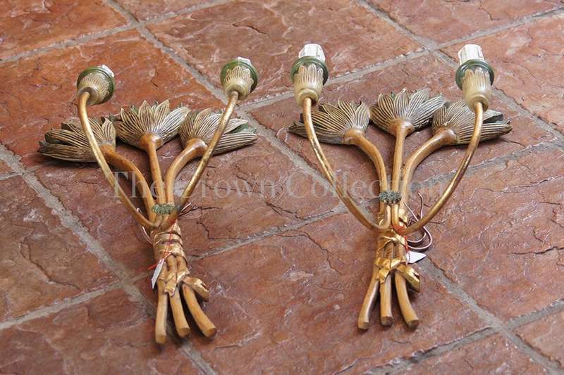 Pair of wall sconces (electrical)