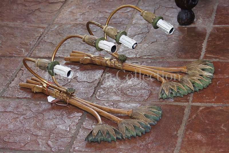 Pair of wall sconces (electrical)