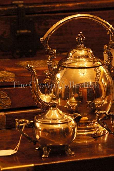 Set of 3 F.B. Rogers Silver Plated Tea Set