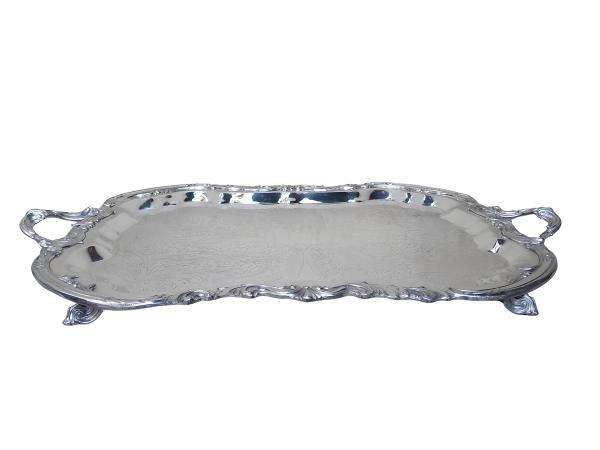 A 20th Century Exceptionally Large EPNS French Rococo Style Tray