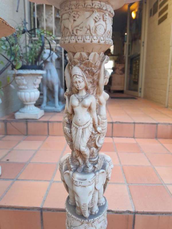 A Set of Three Columns / Candle Holders